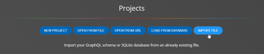 Import and visualize SQLite structures.