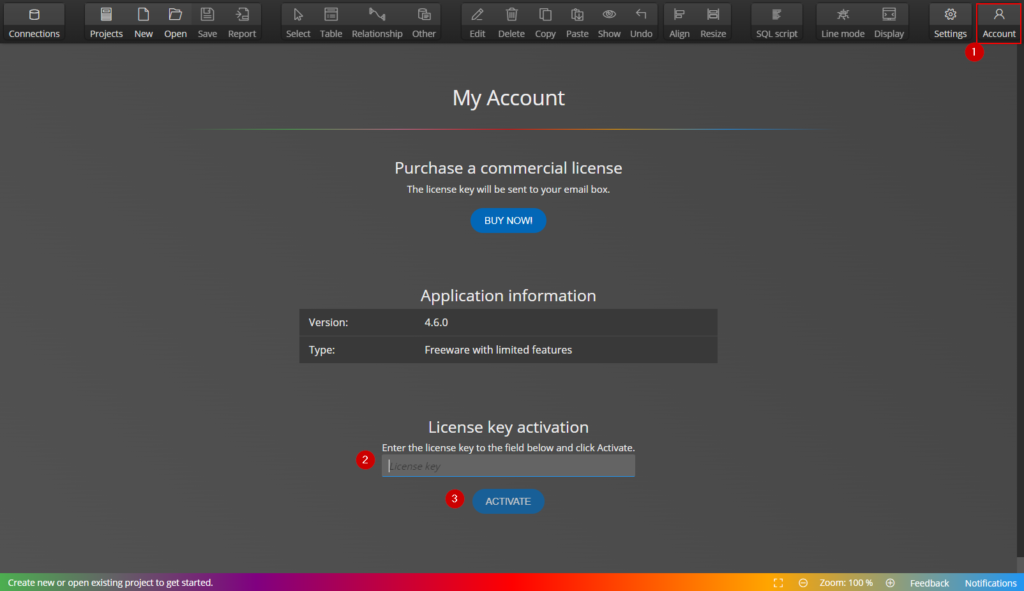 License key - Moon Modeler activation