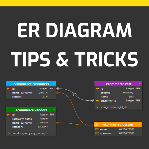 ER Diagram and data modeling tips and tricks and support