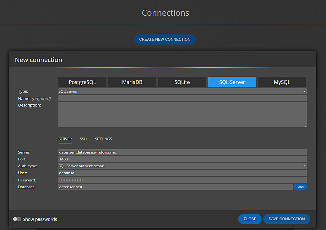 How to create ER Diagram from Azure SQL Server