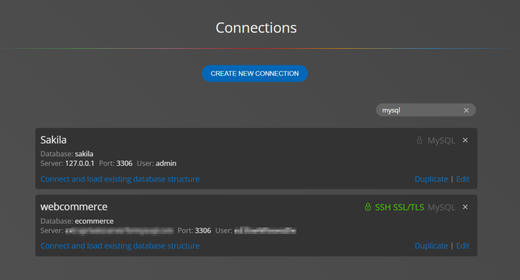 reverse engineering - mySQL