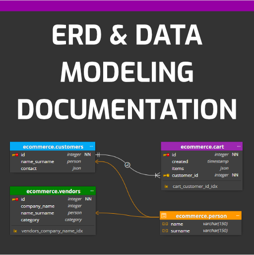 Data modeling tools - documentation