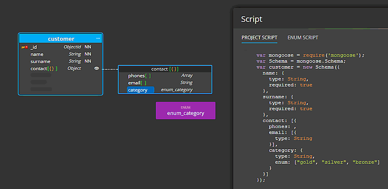 Enums in Mongoose projects