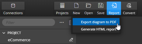 export to PDF