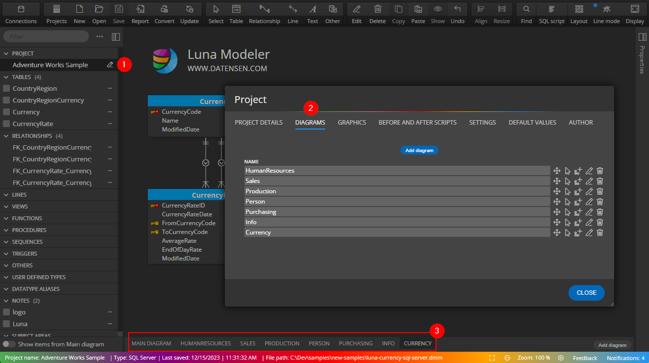 What's new in Luna Modeler version 7
