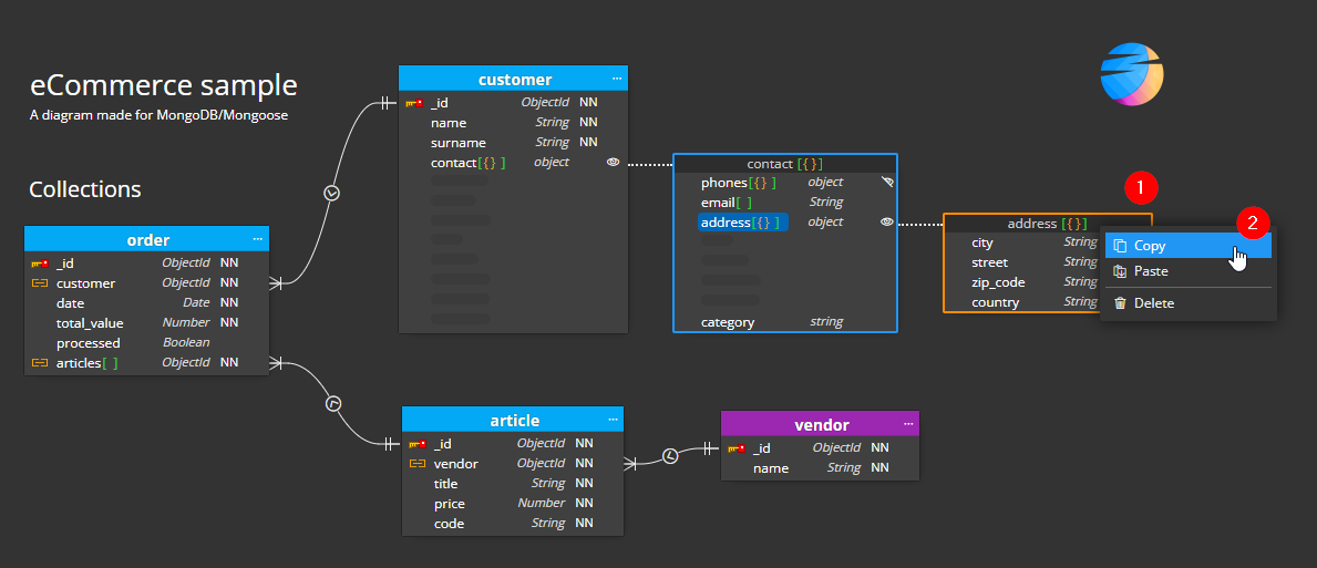 Advanced Copy and Paste in Moon Modeler