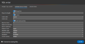How to generate SQL script for PostgreSQL | Moon Modeler