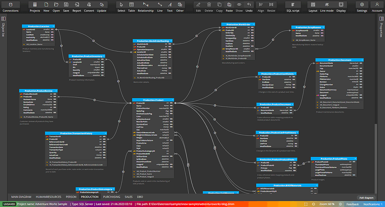 SQL Server database design