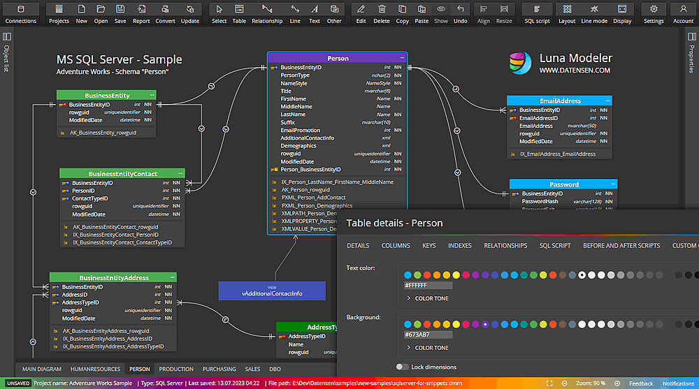 SQL Server ERD Creator