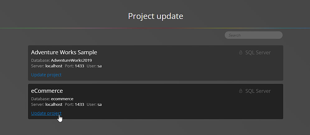 Update project