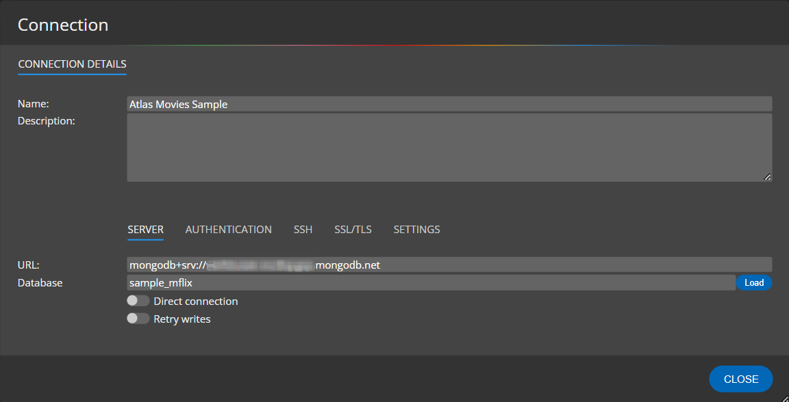 Database connection Database connection