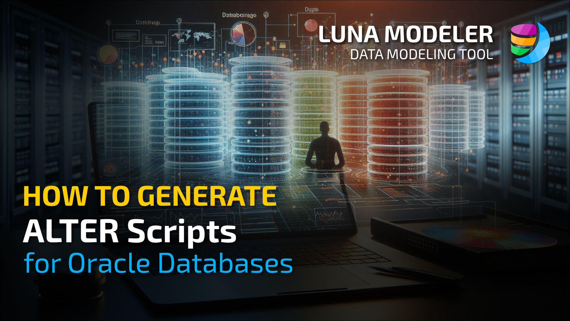 Learn how to compare a project created in Luna Modeler with an existing Oracle Database and how to generate SQL scripts for the differences.